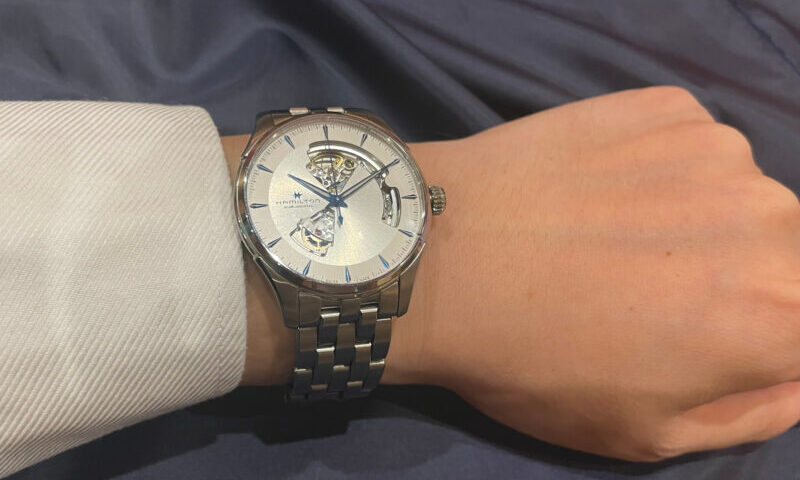 ハミルトン Ref.h326750　ジャズマスター　着用
