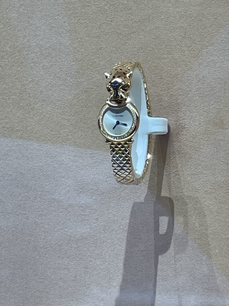 会場に展示されていたラ パンテール（クォーツ）YG