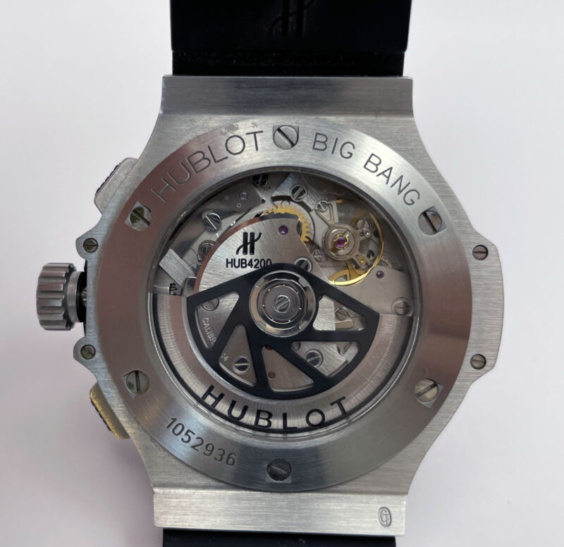 ウブロ　ビッグバンアエロバン　シースルーバック